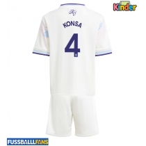 Aston Villa Ezri Konsa #4 3rd trikot Kinder 2025-26 Kurzarm (+ Kurze Hosen)